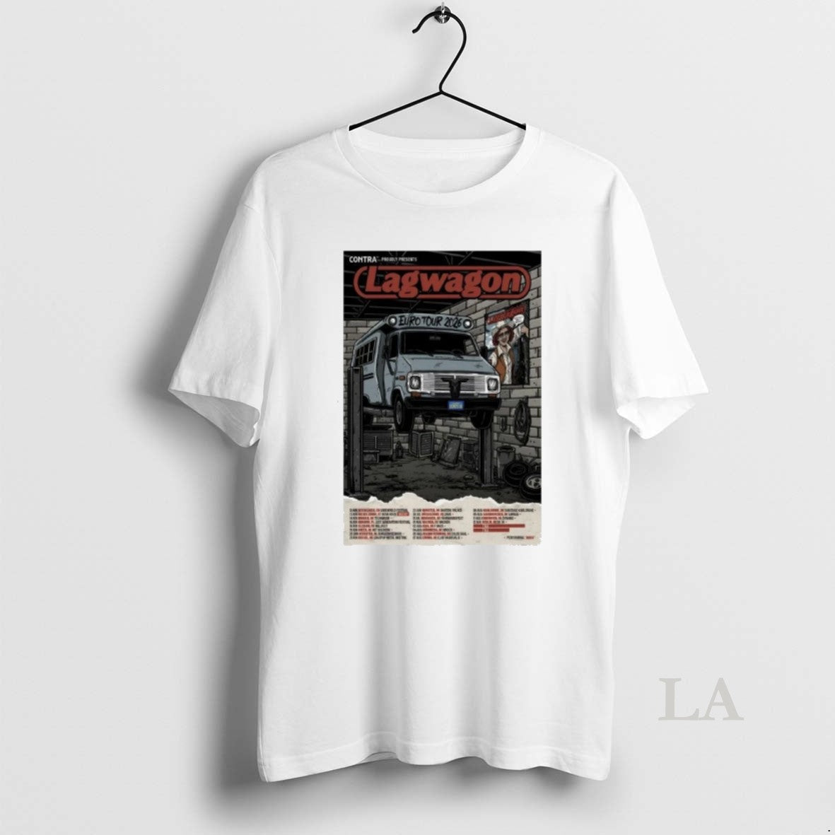 Original Lagwagon Eu 2026 Tour - Adult & Kids T-Shirts, Sweatshirts & Hoodies apparel design preview 1