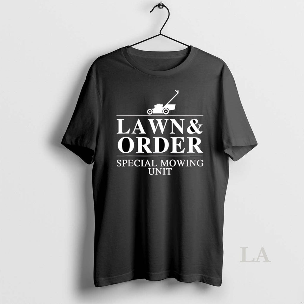 Original Lawn Order Mowing Unit Funny Dad Joke - Adult & Kids T-Shirts, Sweatshirts & Hoodies apparel design preview 1