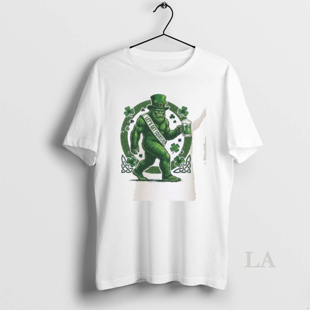 Original Lets Get Squatched Funny St - Adult & Kids T-Shirts, Sweatshirts & Hoodies apparel design preview 1