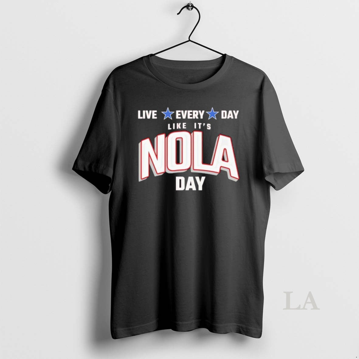 Original Live Every Day Like Nola - Adult & Kids T-Shirts, Sweatshirts & Hoodies apparel design preview 1
