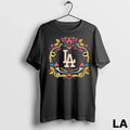 Original Los Angeles Dodgers Dia De Muertos Mlb - Adult & Kids T-Shirts, Sweatshirts & Hoodies apparel design preview 1