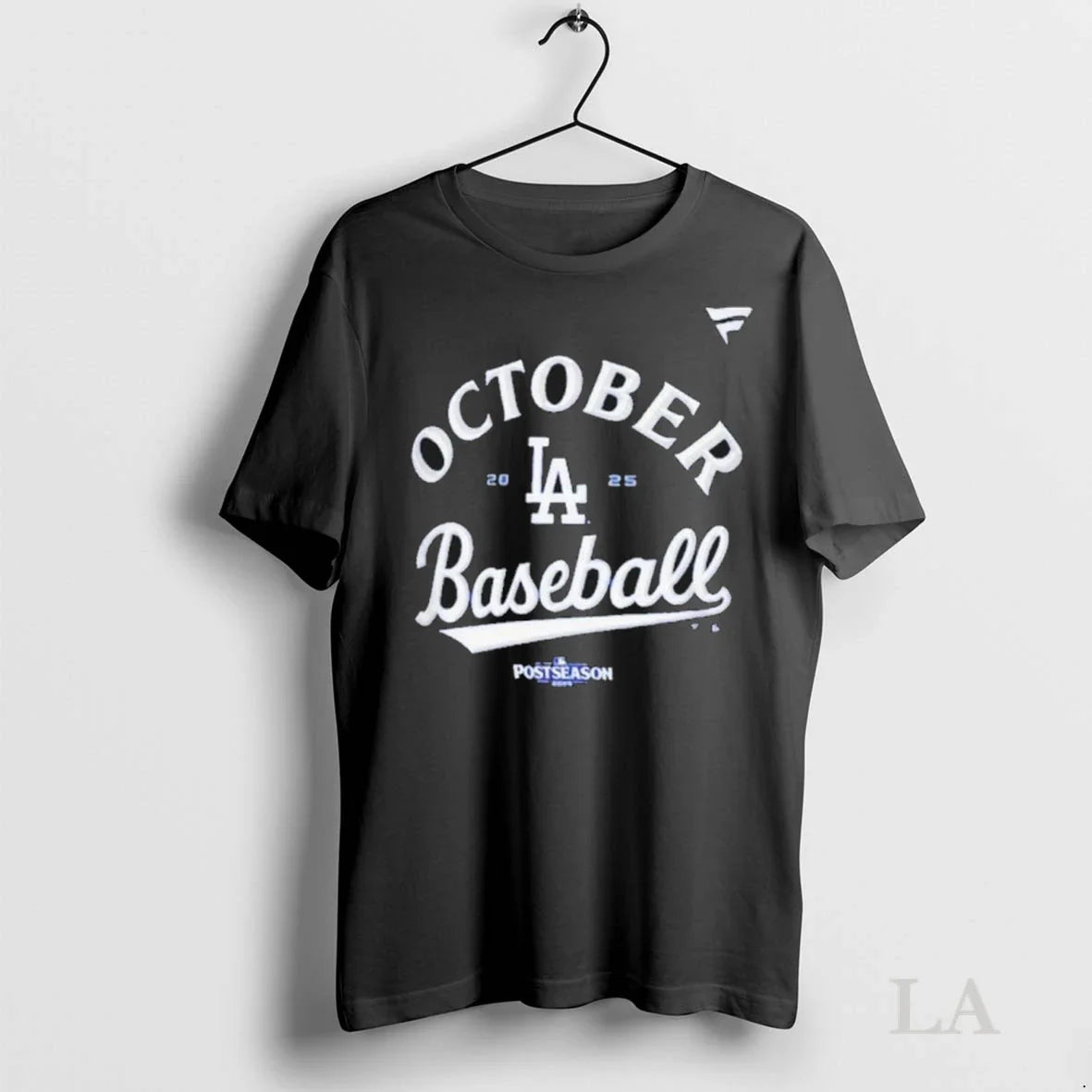 Original Los Angeles Dodgers October Baseball Nl Wild - Adult & Kids T-Shirts, Sweatshirts & Hoodies apparel design preview 1
