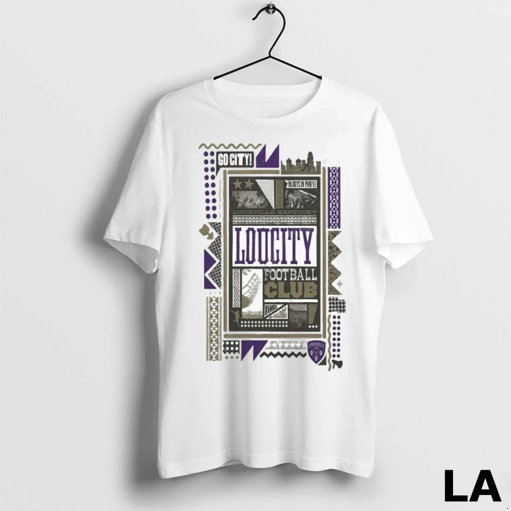 Original Loucity Fc Playoff 2025 - Adult & Kids T-Shirts, Sweatshirts & Hoodies apparel design preview 1