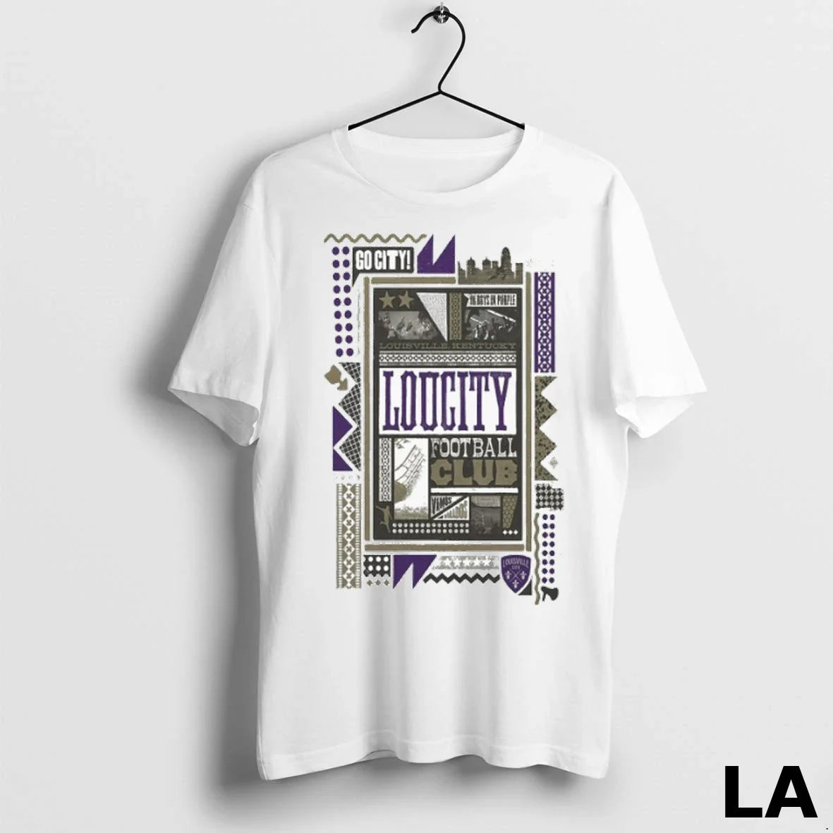 Original Loucity Fc Playoff 2025 - Adult & Kids T-Shirts, Sweatshirts & Hoodies apparel design preview 1