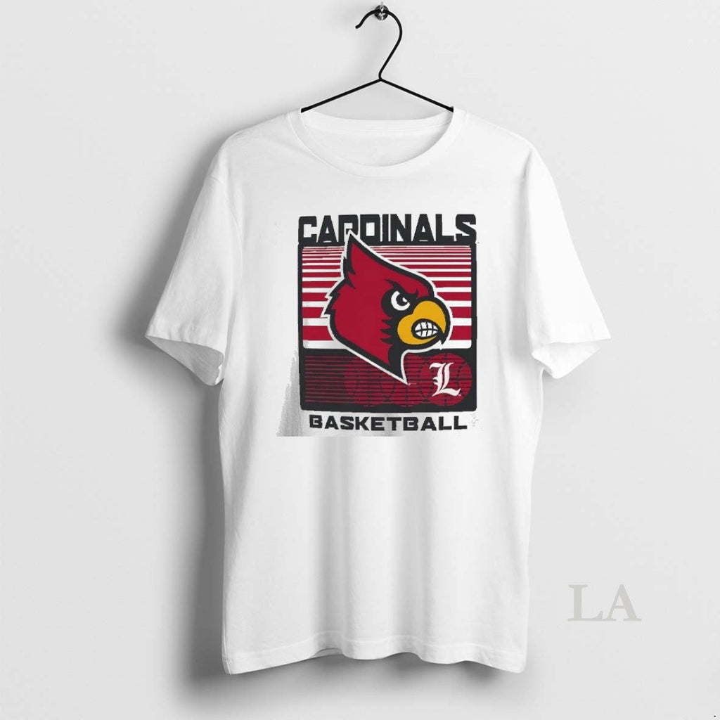 Original Louisville Cardinals Basketball Staredown - Adult & Kids T-Shirts, Sweatshirts & Hoodies apparel design preview 1
