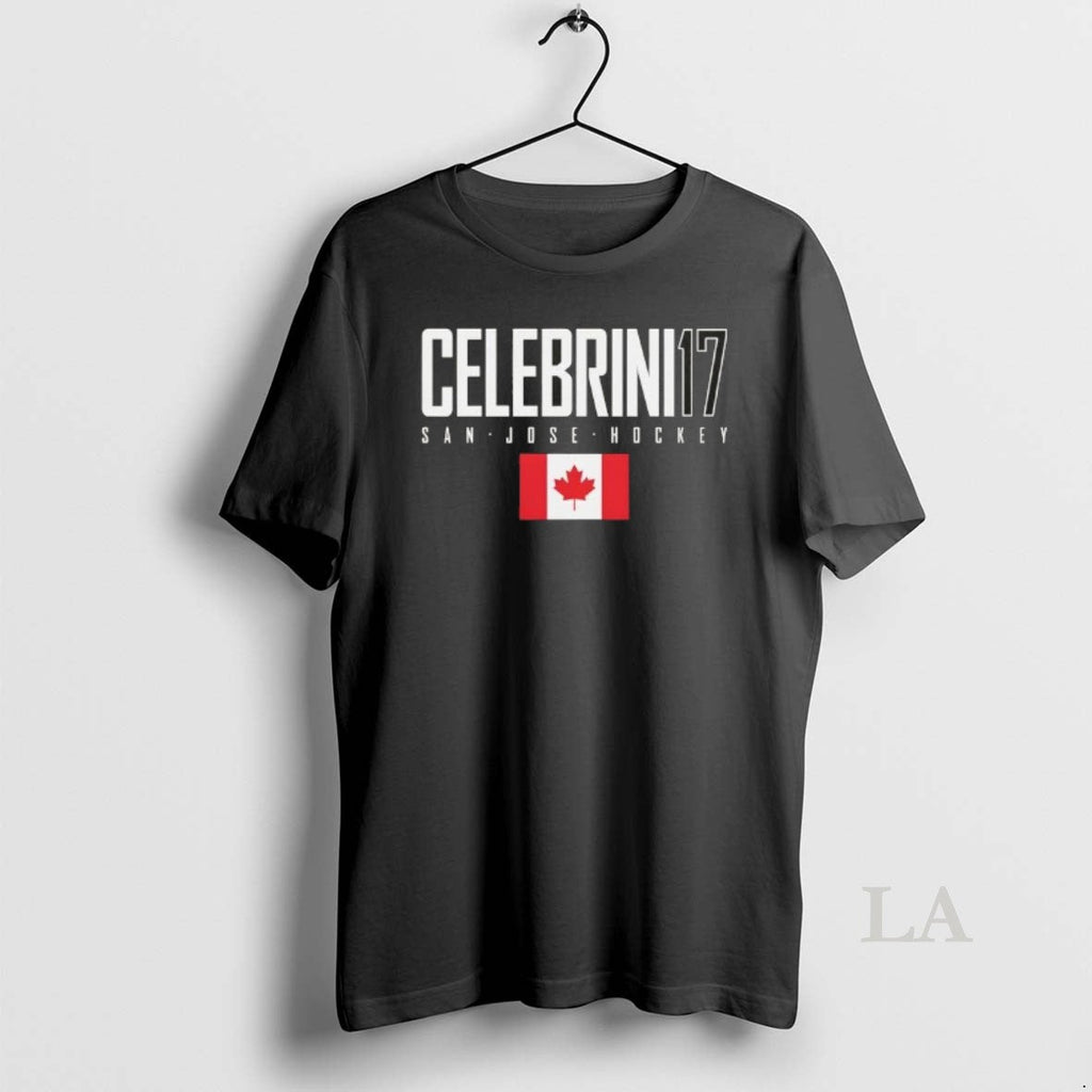 Original Macklin Celebrini 17 San Jose Sharks Canada - Adult & Kids T-Shirts, Sweatshirts & Hoodies apparel design preview 1