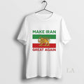 Original Make Iran Great Again Free 2026 - Adult & Kids T-Shirts, Sweatshirts & Hoodies apparel design preview 1