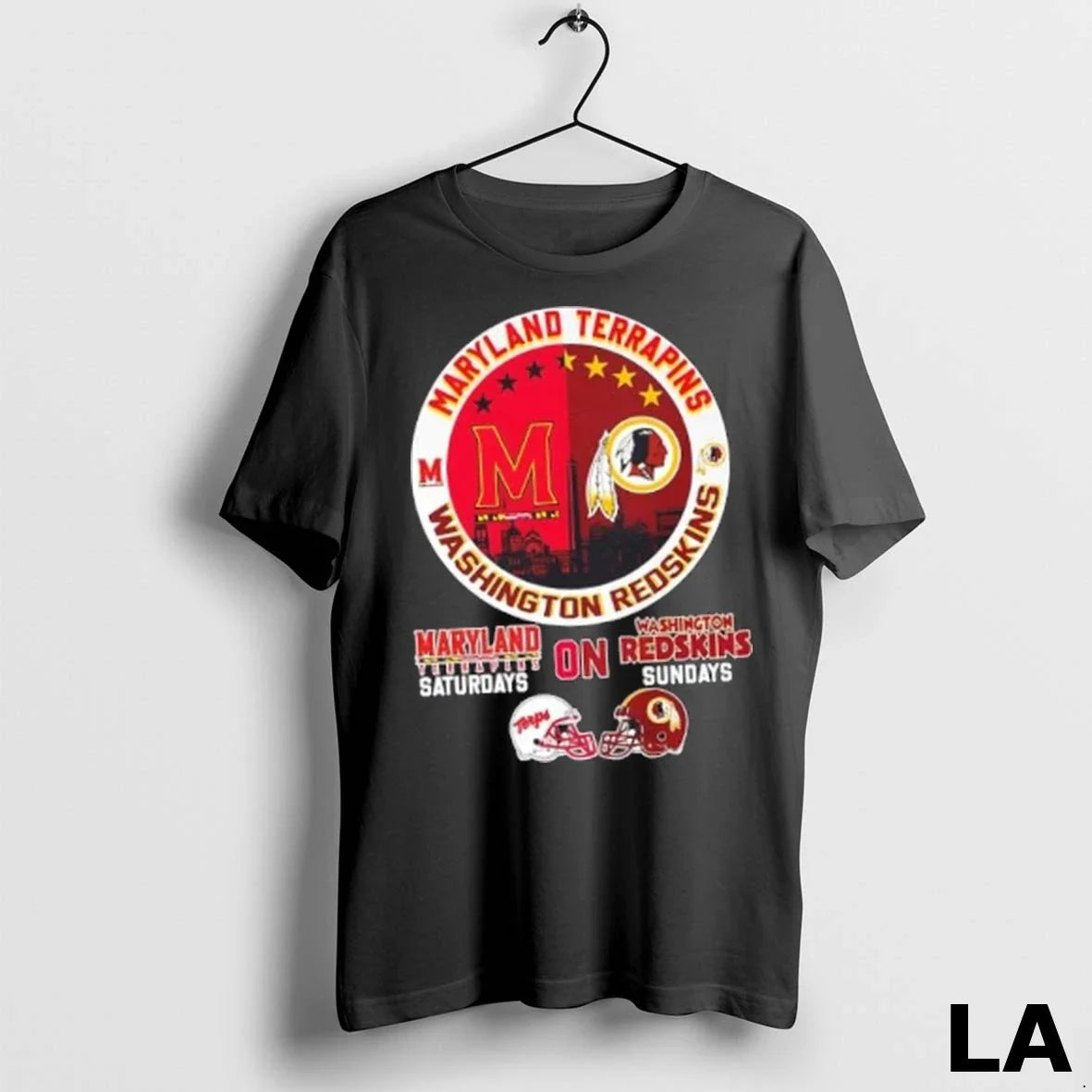 Original Maryland Terrapins Saturdays On Washington - Adult & Kids T-Shirts, Sweatshirts & Hoodies apparel design preview 1