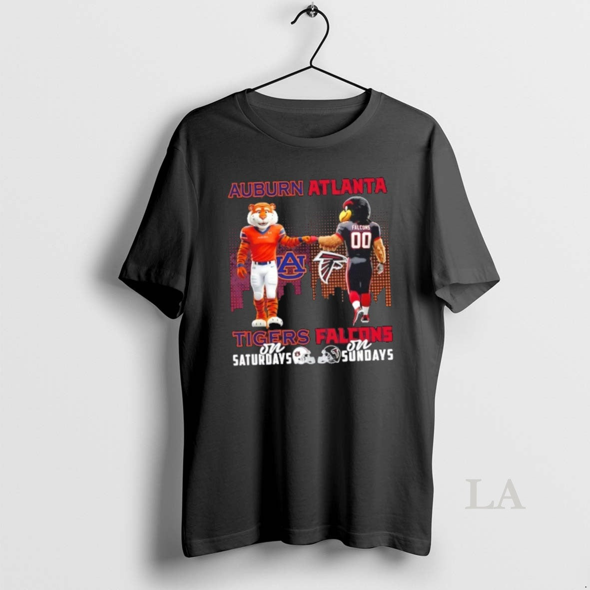 Original Mascots Auburn Tigers Saturdays X Atlanta - Adult & Kids T-Shirts, Sweatshirts & Hoodies apparel design preview 1