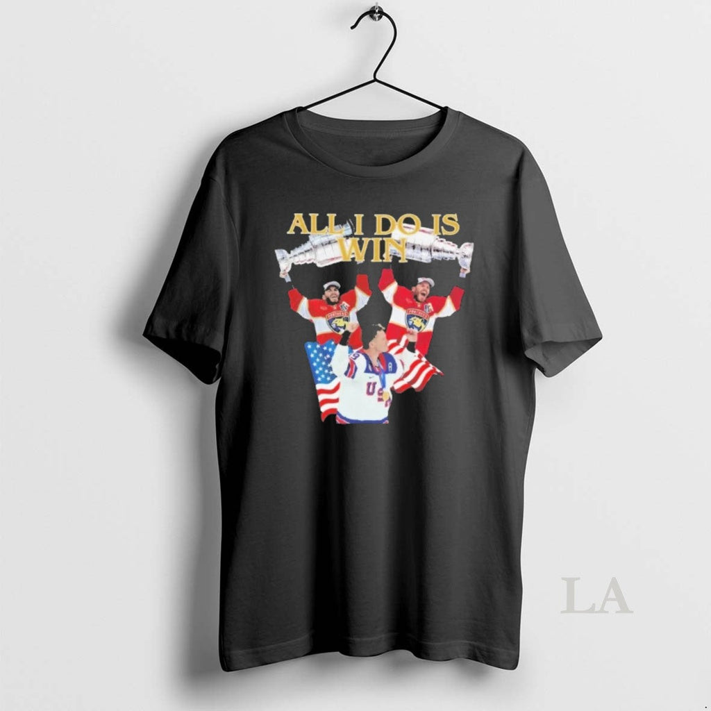 Original Matthew Tkachuk All I Do Is Win - Adult & Kids T-Shirts, Sweatshirts & Hoodies apparel design preview 1