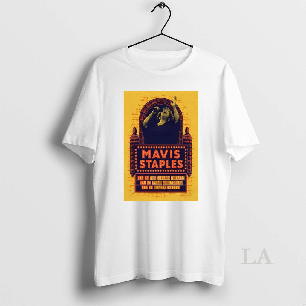 Original Mavis Staples Chicago Theatre Il Jan 10 2026 - Adult & Kids T-Shirts, Sweatshirts & Hoodies apparel design preview 1
