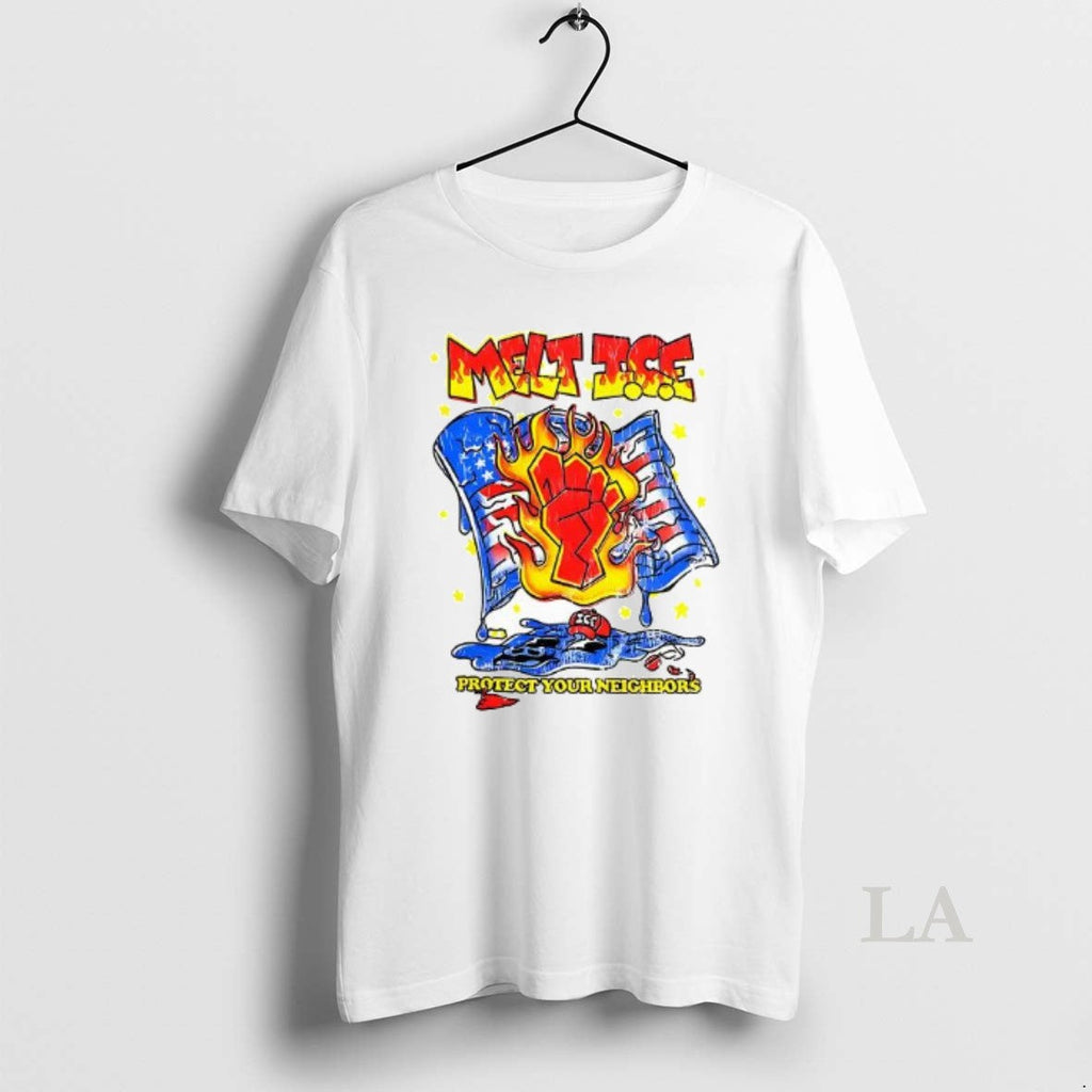 Original Melt Ice Protect Your Neighbors - Adult & Kids T-Shirts, Sweatshirts & Hoodies apparel design preview 1