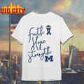 Original Michigan Basketball Faith Hope Strength - Adult & Kids T-Shirts, Sweatshirts & Hoodies apparel design preview 1