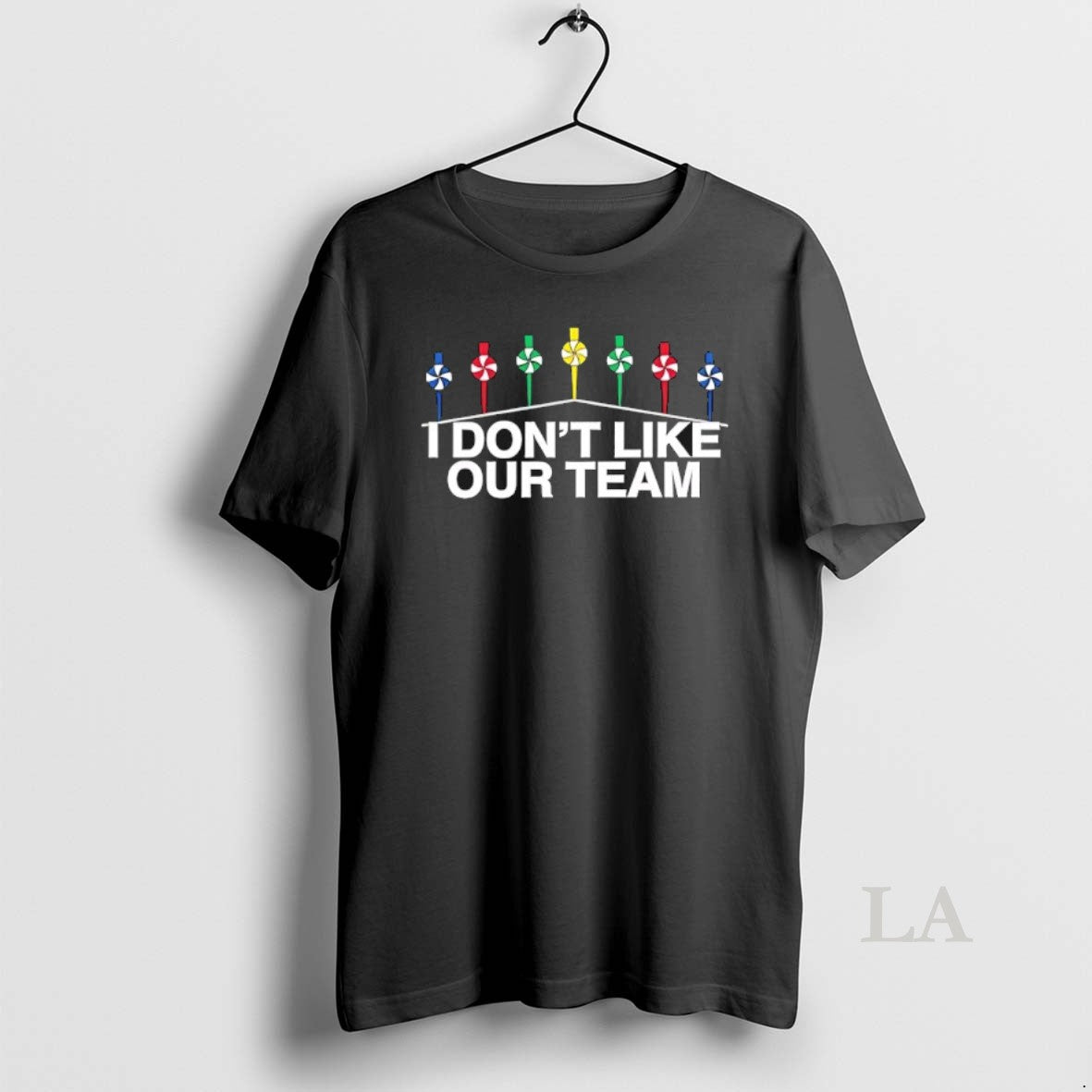 Original Mike I Dont Like Our Team - Adult & Kids T-Shirts, Sweatshirts & Hoodies apparel design preview 1