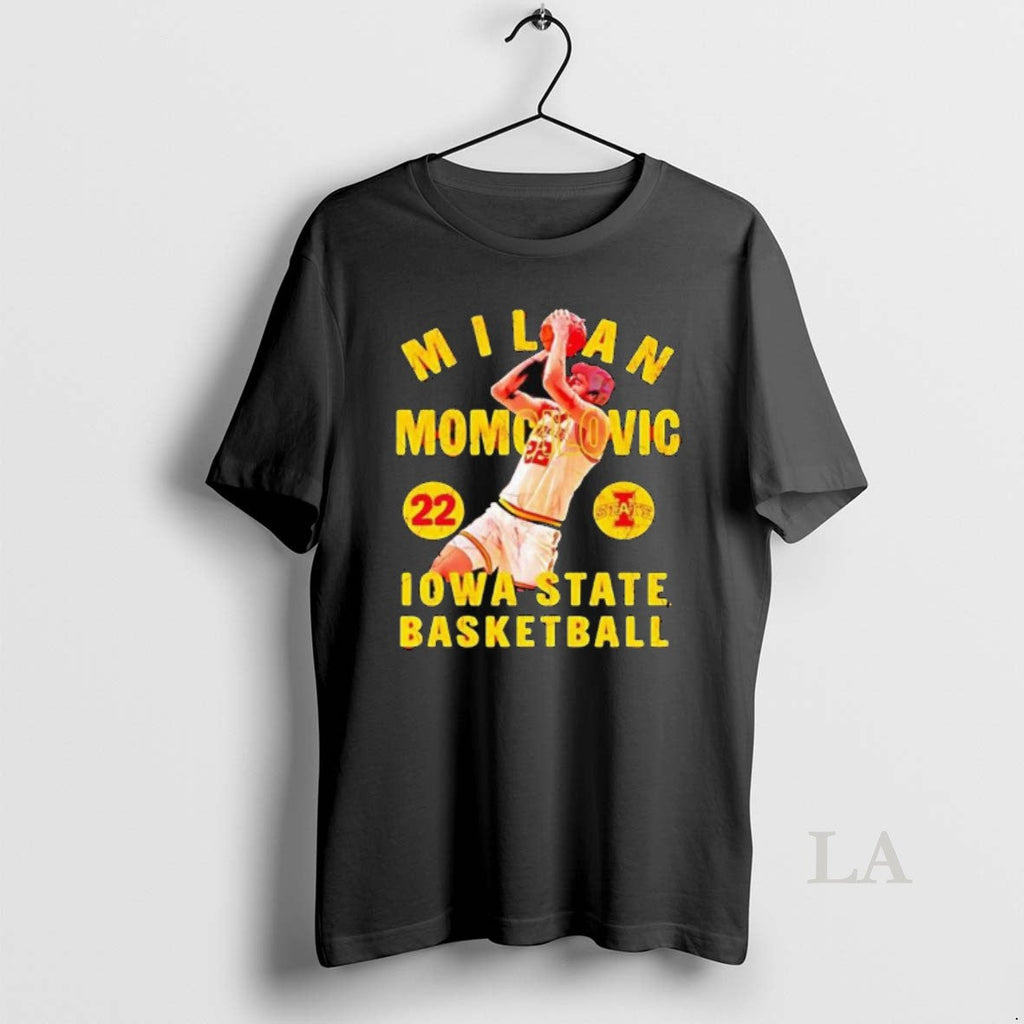 Original Milan Momcilovic Iowa State Cyclones - Adult & Kids T-Shirts, Sweatshirts & Hoodies apparel design preview 1