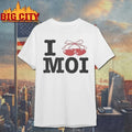 Original Millie Bobby Brown Wearing I Love Moi Cherry - Adult & Kids T-Shirts, Sweatshirts & Hoodies apparel design preview 1