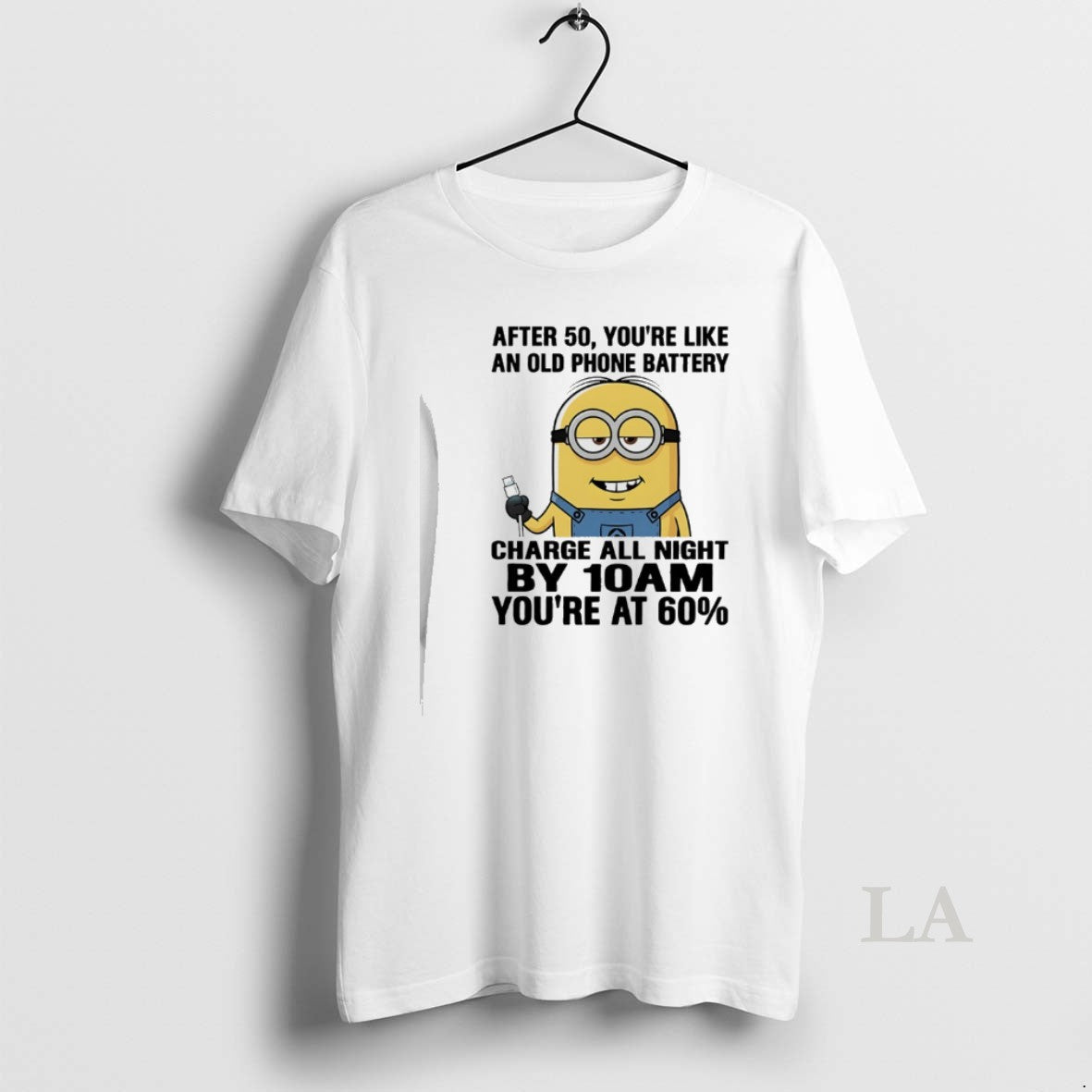 Original Minions After 50 Youre Like Old Phone - Adult & Kids T-Shirts, Sweatshirts & Hoodies apparel design preview 1