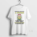 Original Minions Never Pick A Fight With Woman Older - Adult & Kids T-Shirts, Sweatshirts & Hoodies apparel design preview 1