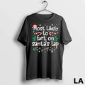 Original Most Likely To Fart On Santas Lap Christmas - Adult & Kids T-Shirts, Sweatshirts & Hoodies apparel design preview 1