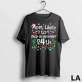 Original Most Likely To Shop On December 24th - Adult & Kids T-Shirts, Sweatshirts & Hoodies apparel design preview 1