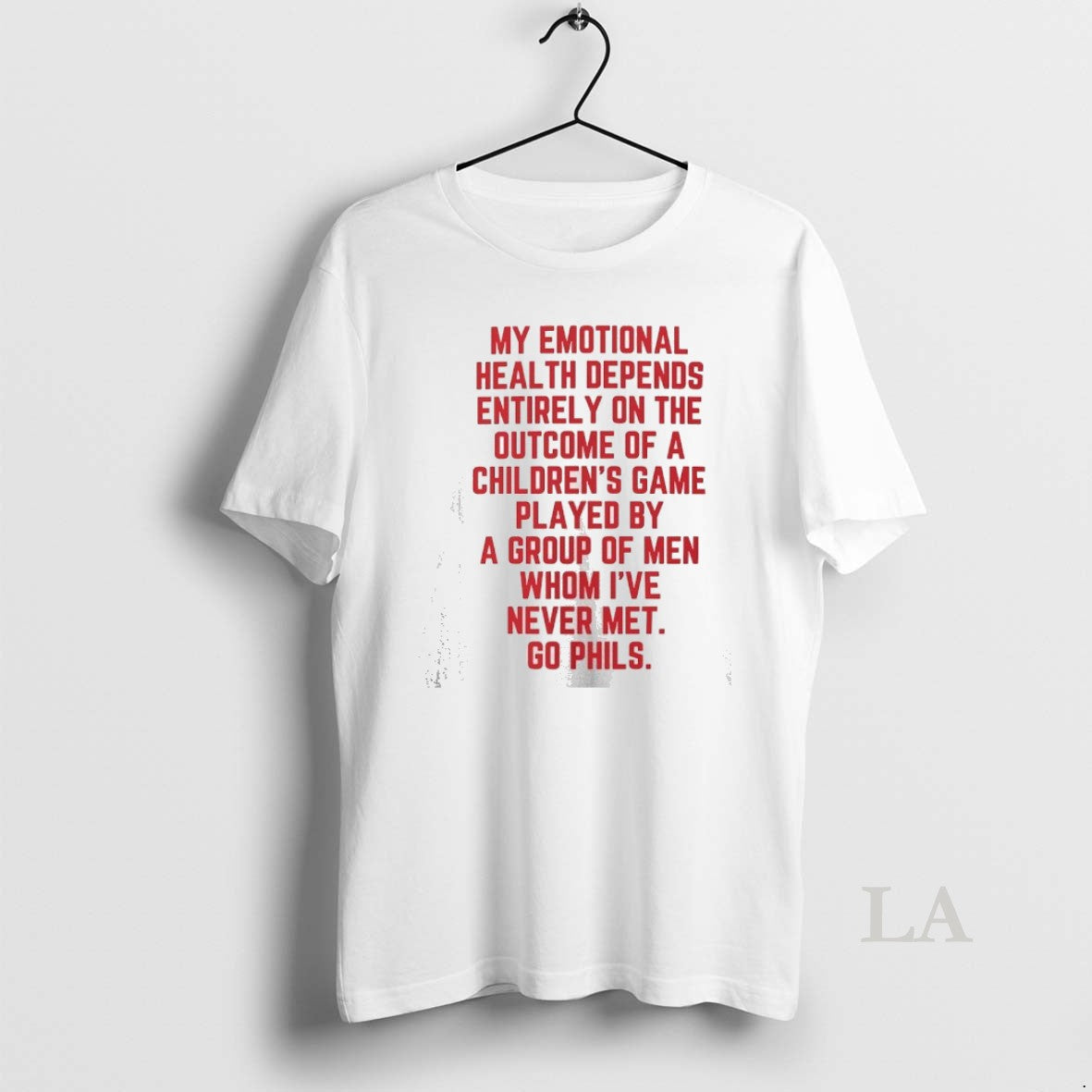 Original My Emotional Health Depends On The Phils - Adult & Kids T-Shirts, Sweatshirts & Hoodies apparel design preview 1