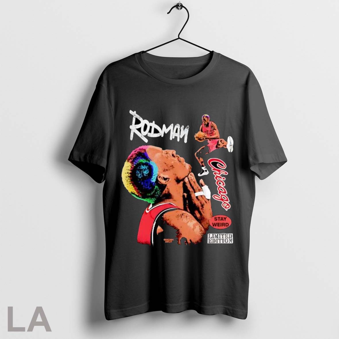 Original Nba Dennis Rodman Basketball Pray Retro - Adult & Kids T-Shirts, Sweatshirts & Hoodies apparel design preview 1