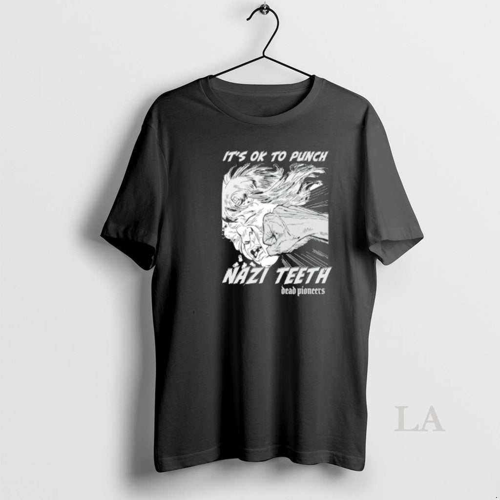 Original Nazi Teeth Its Ok To Punch - Adult & Kids T-Shirts, Sweatshirts & Hoodies apparel design preview 1