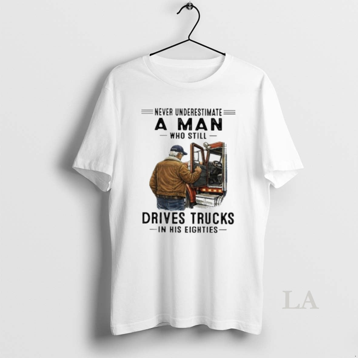 Original Never Underestimate A Man Who Still Drives - Adult & Kids T-Shirts, Sweatshirts & Hoodies apparel design preview 1