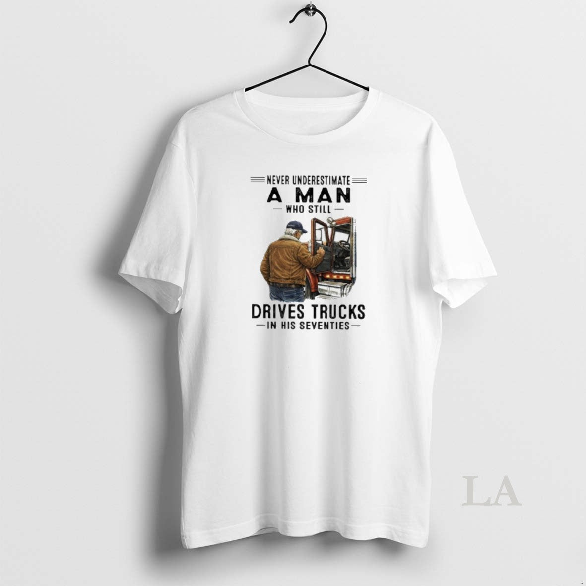 Original Never Underestimate A Man Who Still Drives - Adult & Kids T-Shirts, Sweatshirts & Hoodies apparel design preview 1
