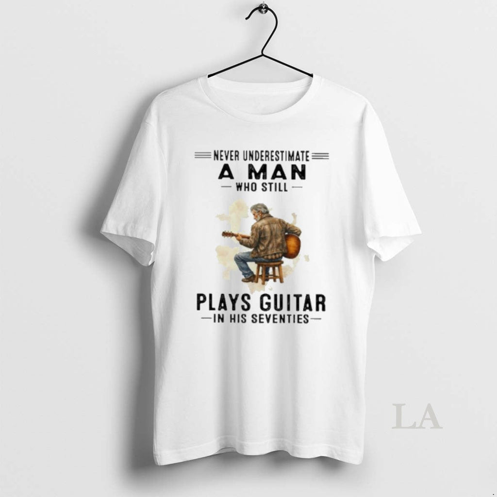 Original Never Underestimate A Man Who Still Plays - Adult & Kids T-Shirts, Sweatshirts & Hoodies apparel design preview 1