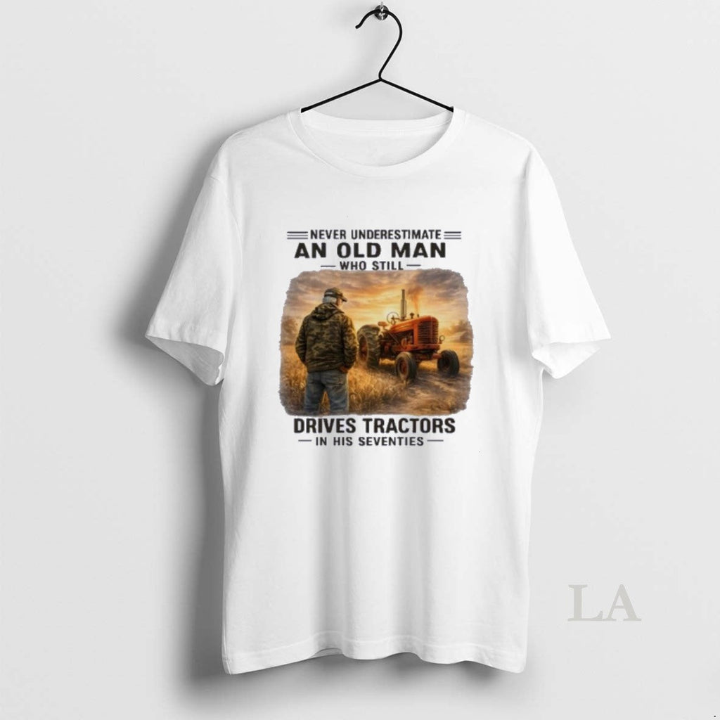 Original Never Underestimate An Old Man Who Still - Adult & Kids T-Shirts, Sweatshirts & Hoodies apparel design preview 1