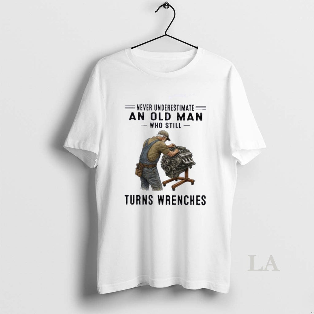 Original Never Underestimate An Old Man Who Still - Adult & Kids T-Shirts, Sweatshirts & Hoodies apparel design preview 1