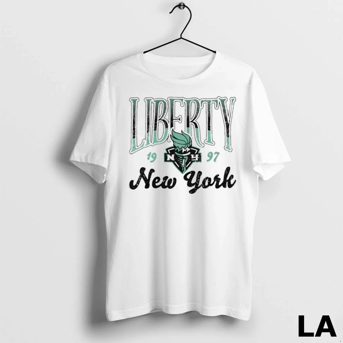 Original New York Liberty Wnba 1997 Oatmeal Sky High - Adult & Kids T-Shirts, Sweatshirts & Hoodies apparel design preview 1