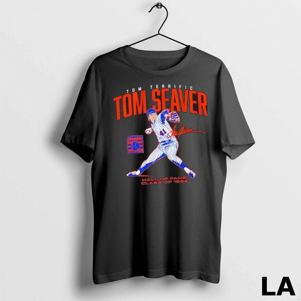 Original New York Mets Tom Seaver National Baseball - Adult & Kids T-Shirts, Sweatshirts & Hoodies apparel design preview 1