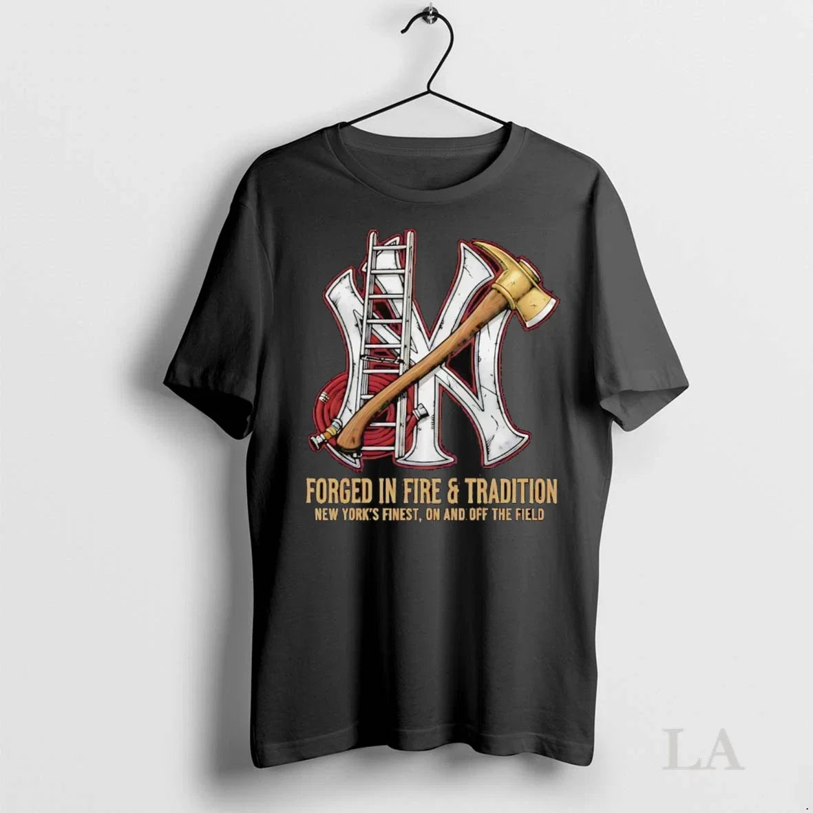 Original New York Yankees Forged In Fire And - Adult & Kids T-Shirts, Sweatshirts & Hoodies apparel design preview 1