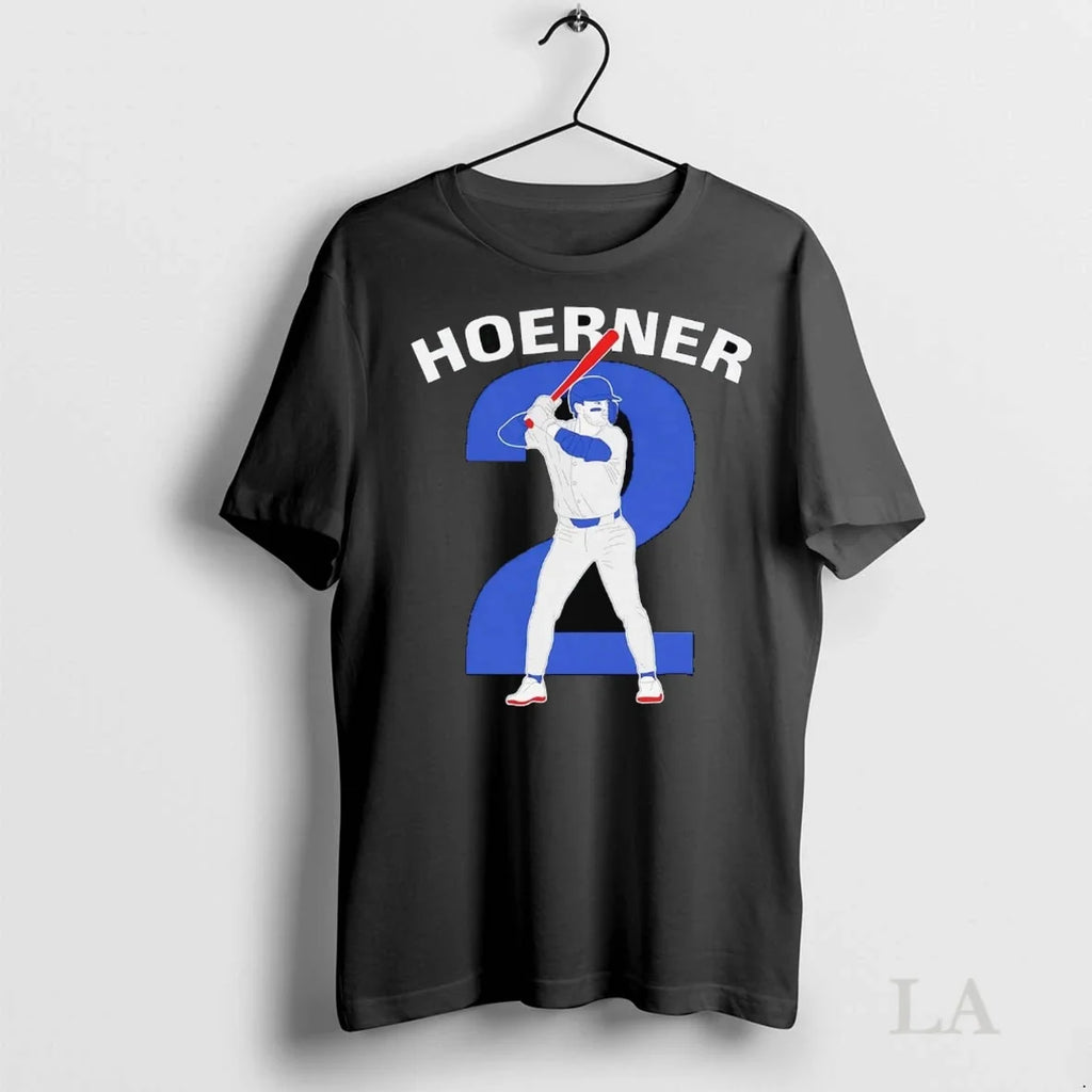 Original Nico Hoerner Batting Graphic Chicago Cubs - Adult & Kids T-Shirts, Sweatshirts & Hoodies apparel design preview 1