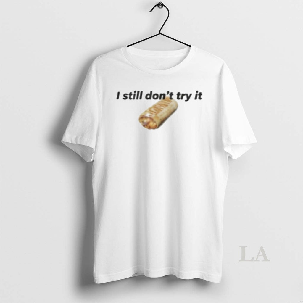 Original Nikola Jokic Wearing I Still Wont Try Taco - Adult & Kids T-Shirts, Sweatshirts & Hoodies apparel design preview 1