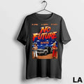 Original No Future Outatime Retro 80s Arcade Back To - Adult & Kids T-Shirts, Sweatshirts & Hoodies apparel design preview 1