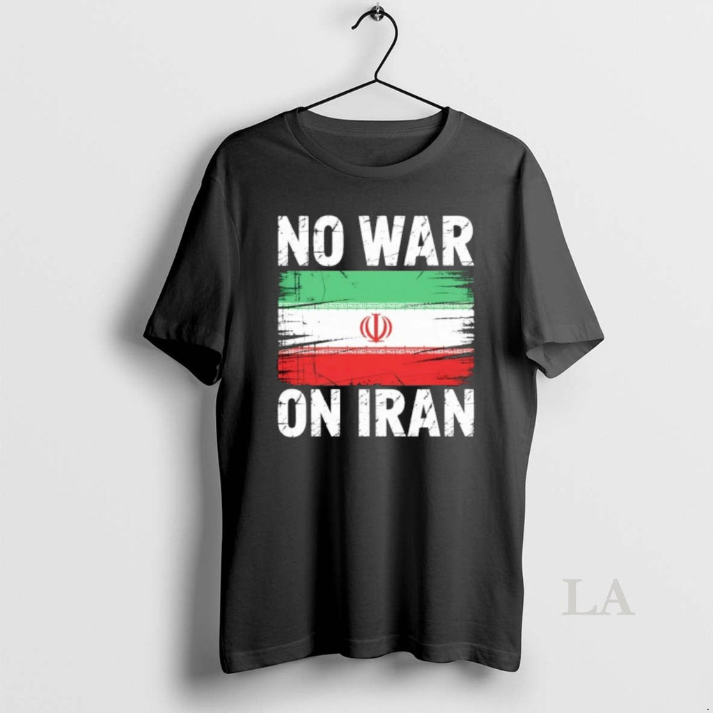 Original No War On Iran Protest Iranian Flag - Adult & Kids T-Shirts, Sweatshirts & Hoodies apparel design preview 1