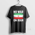Original No War On Iran Protest Iranian Flag - Adult & Kids T-Shirts, Sweatshirts & Hoodies apparel design preview 1