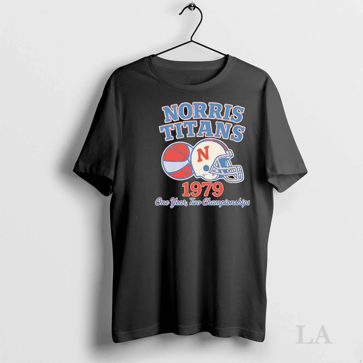 Original Norris Titans 1979 One Year Two - Adult & Kids T-Shirts, Sweatshirts & Hoodies apparel design preview 1