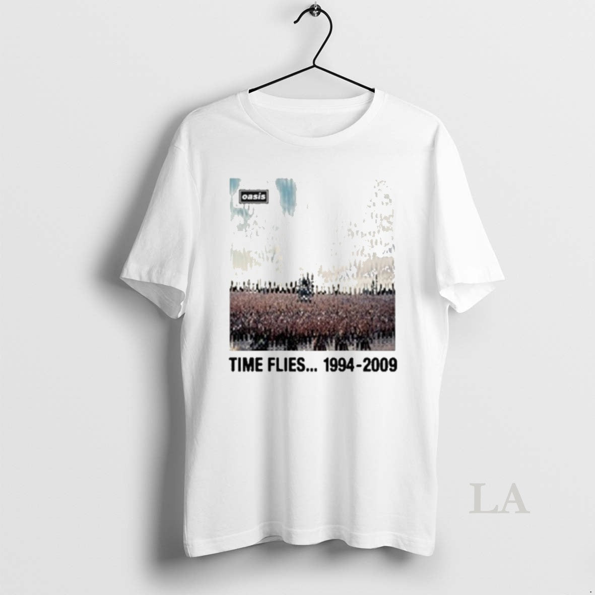 Original Oasis Time Flies 1994 2009 - Adult & Kids T-Shirts, Sweatshirts & Hoodies apparel design preview 1