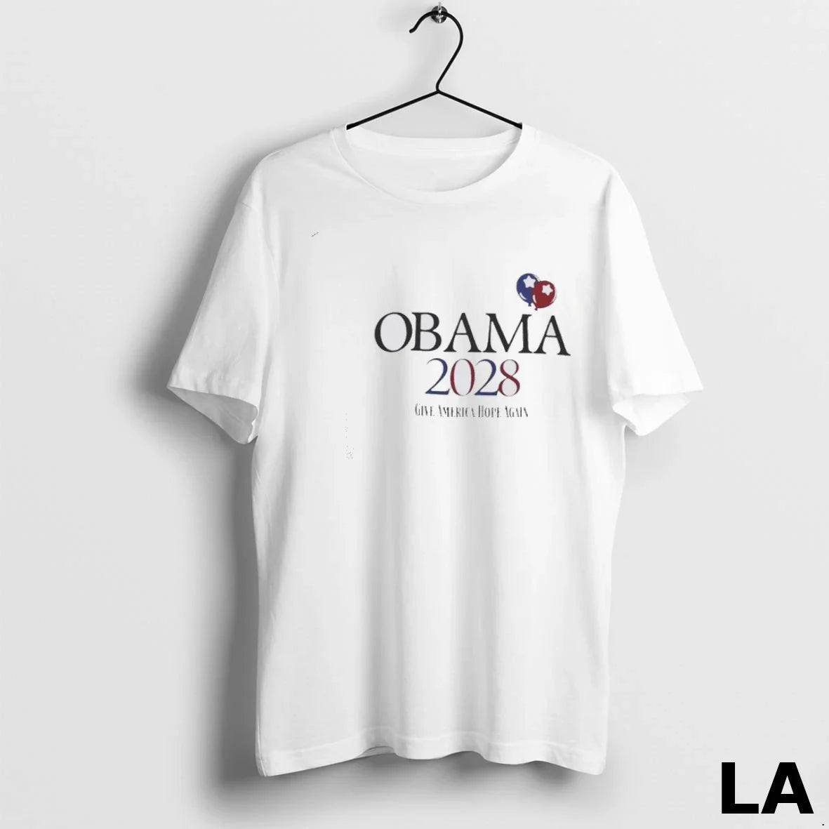 Original Obama 2028 Give America Hope Again - Adult & Kids T-Shirts, Sweatshirts & Hoodies apparel design preview 1