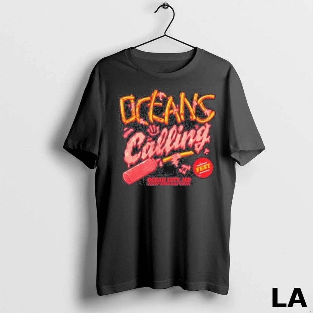 Original Oceans Calling Festival 2025 Ocean City Md - Adult & Kids T-Shirts, Sweatshirts & Hoodies apparel design preview 1