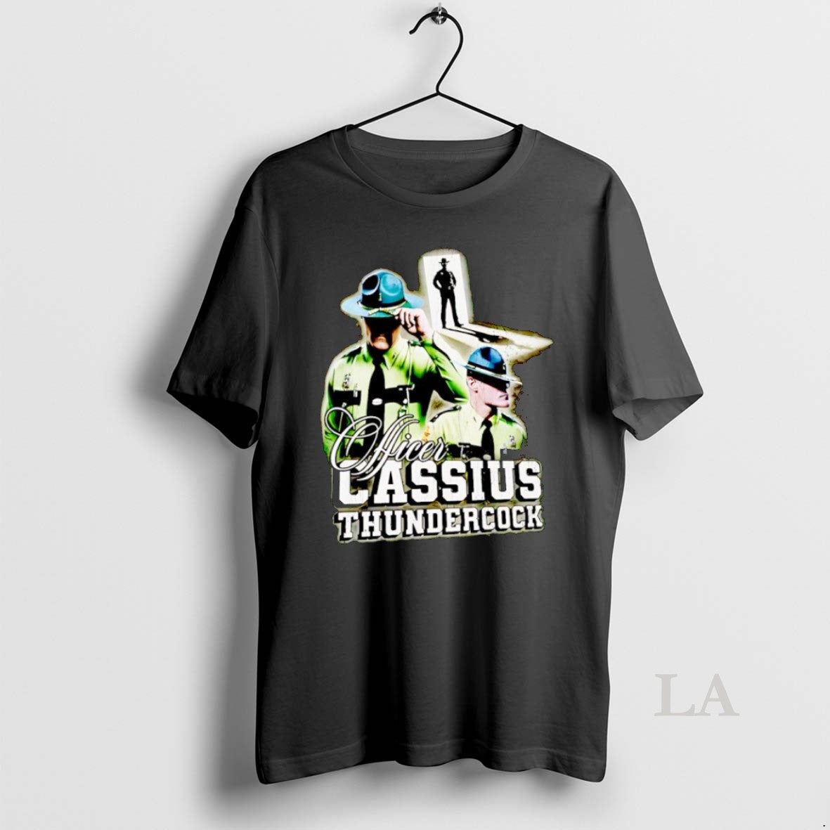 Original Officer Cassius Thundercock - Adult & Kids T-Shirts, Sweatshirts & Hoodies apparel design preview 1