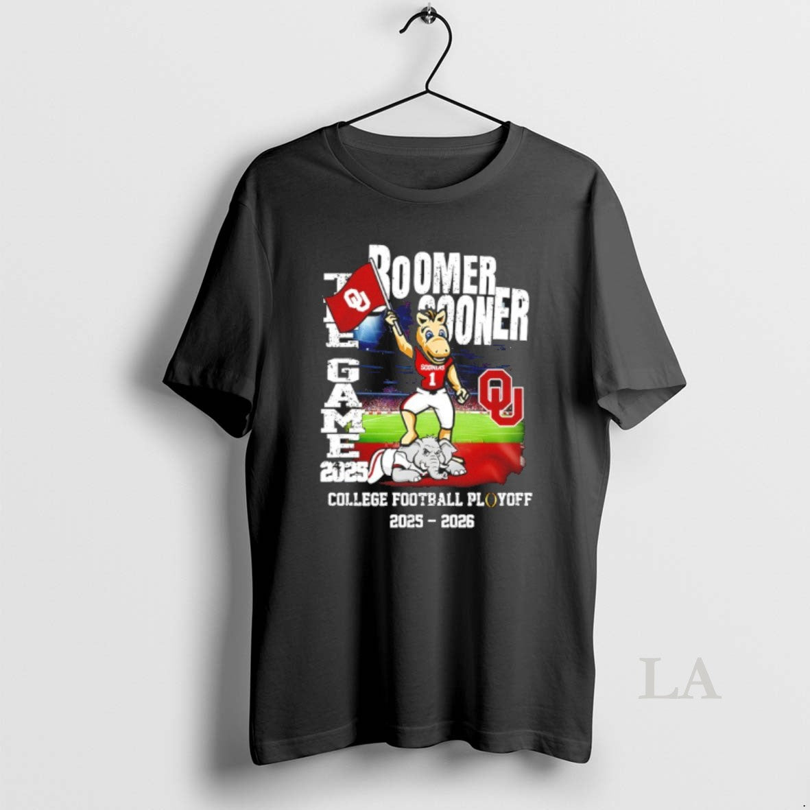 Original Oklahoma Sooners Boomer Sooner Game 2025 26 - Adult & Kids T-Shirts, Sweatshirts & Hoodies apparel design preview 1