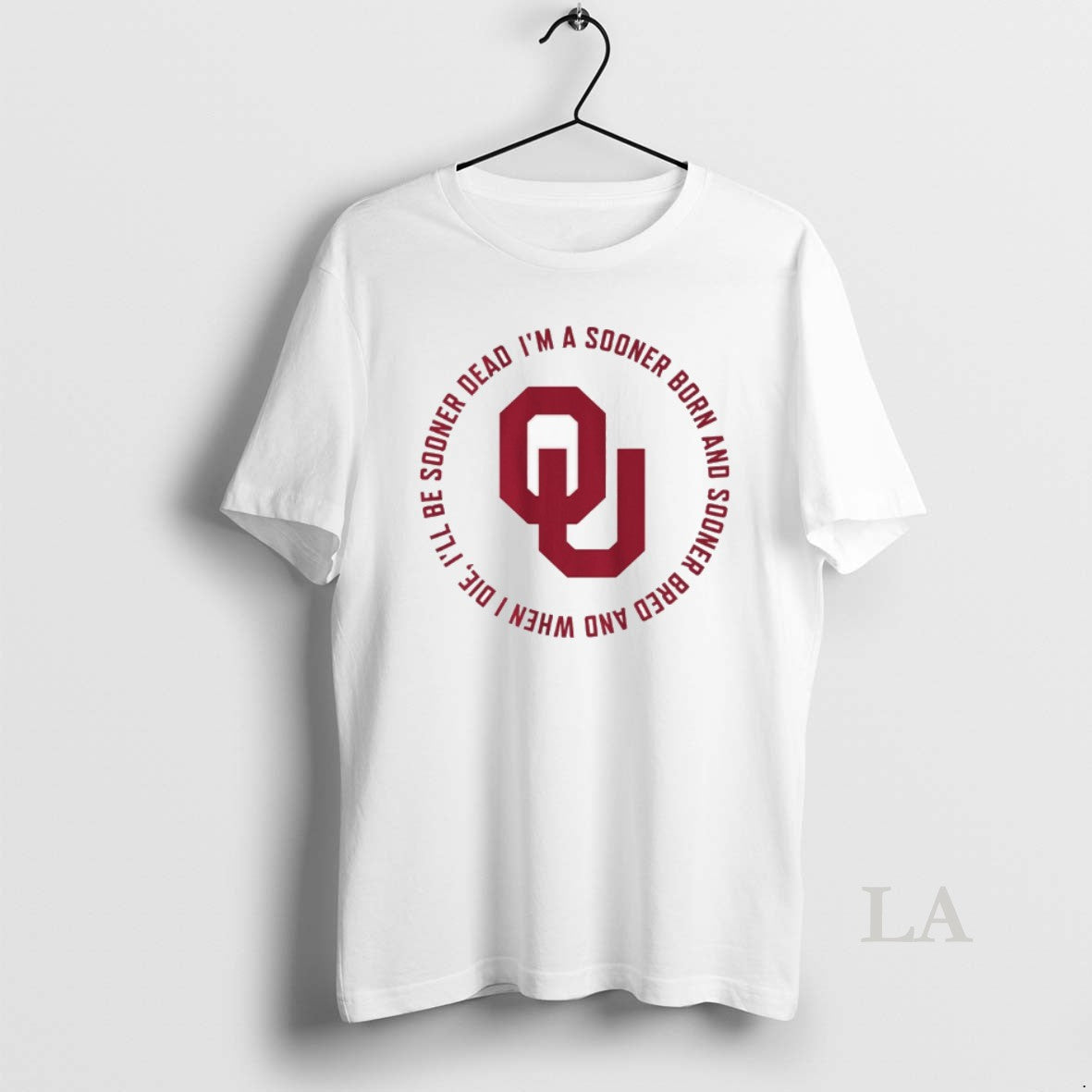 Original Oklahoma Sooners Fight Song Im Sooner Born - Adult & Kids T-Shirts, Sweatshirts & Hoodies apparel design preview 1