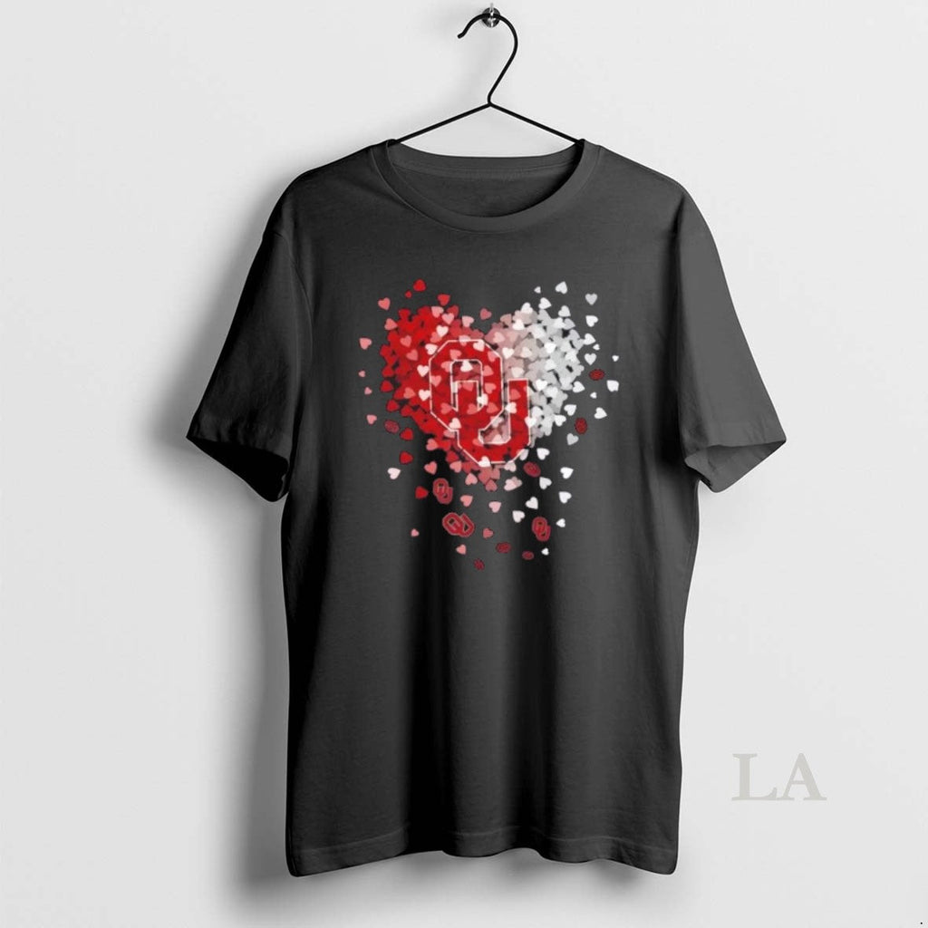 Original Oklahoma Sooners Football Fans Hearts Soul - Adult & Kids T-Shirts, Sweatshirts & Hoodies apparel design preview 1