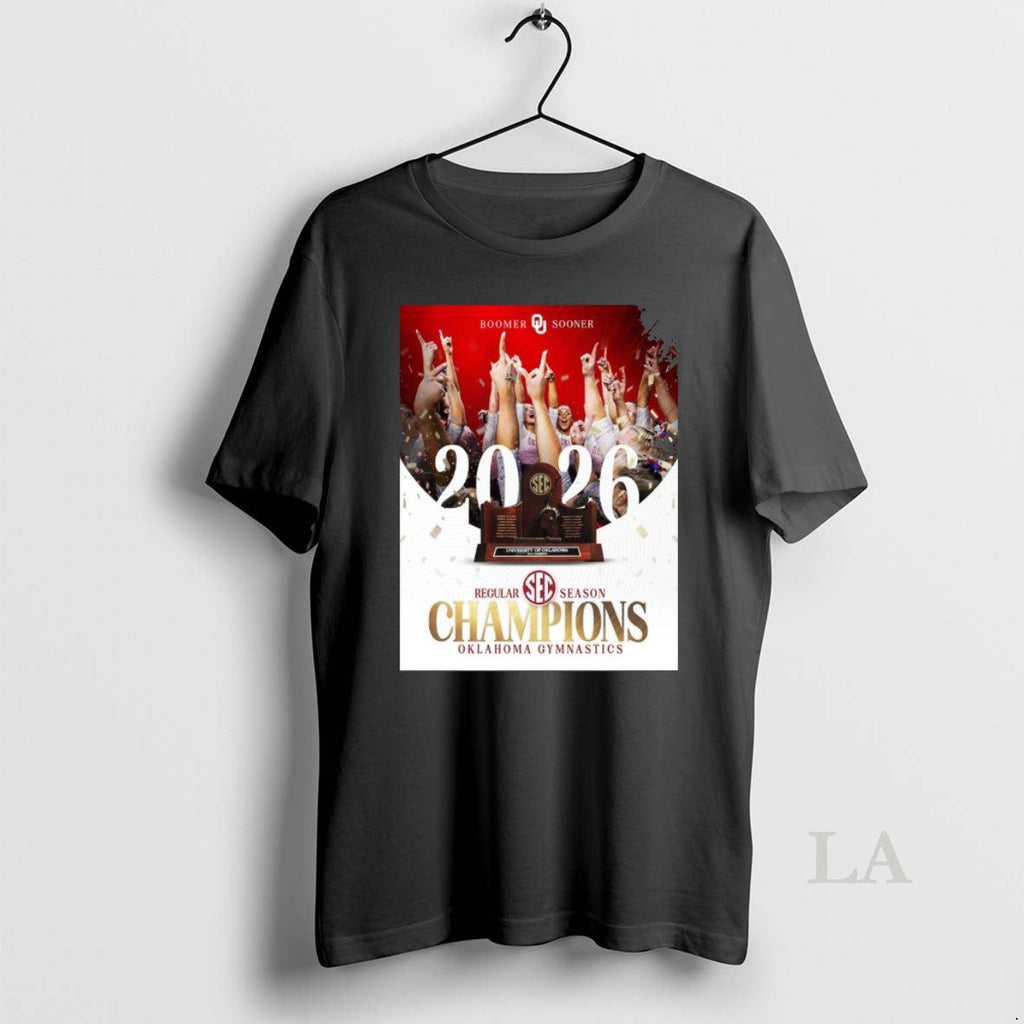 Original Oklahoma Sooners Womens Gymnastics 2026 Sec - Adult & Kids T-Shirts, Sweatshirts & Hoodies apparel design preview 1