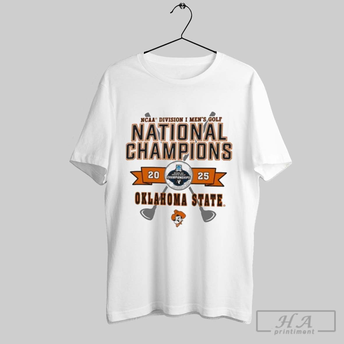 Original Oklahoma State Cowboys 2025 Ncaa Mens Golf - Adult & Kids T-Shirts, Sweatshirts & Hoodies apparel design preview 1